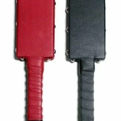 Kink + BDSM Touch Of Fur - 12" Leather Paddle