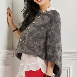 Tourance - Poncho - Le Marais Charcoal 8 Tourance - Poncho - Le Marais Charcoal