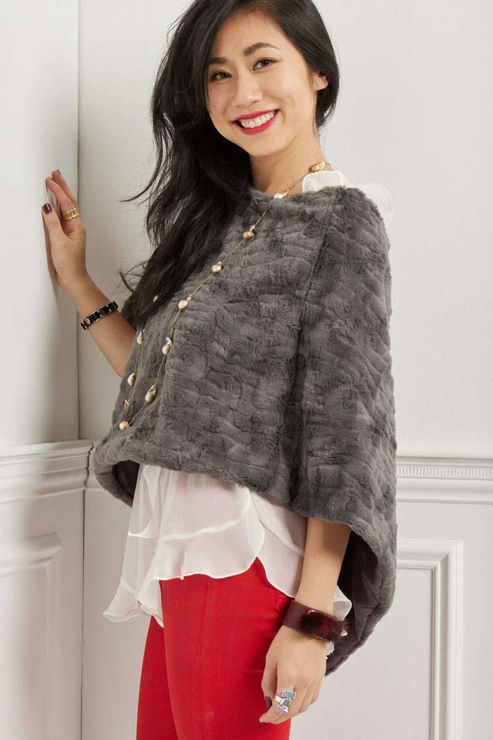 Tourance - Poncho - Le Marais Charcoal 5 Tourance - Poncho - Le Marais Charcoal