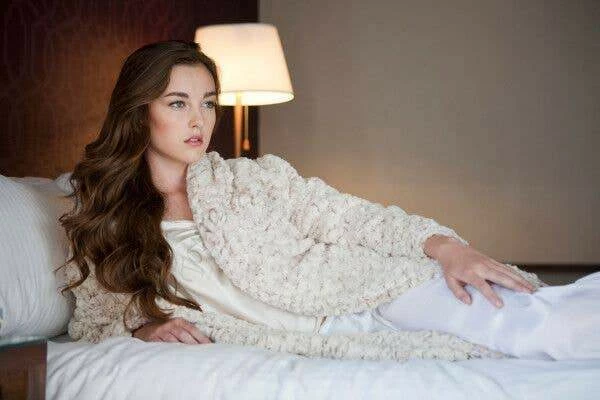 Tourance Robe - Rosebud Duo Tone Cream And Sahara Robes + Kimonos 4 Tourance Robe - Rosebud Duo Tone Cream And Sahara Robes + Kimonos