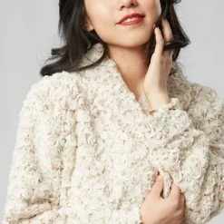 Tourance Robe - Rosebud Duo Tone Cream And Sahara Robes + Kimonos 11 Tourance Robe - Rosebud Duo Tone Cream And Sahara Robes + Kimonos