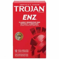 Trojan - Non-Lubricated Condom 12 Pack