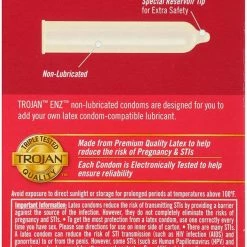 Trojan - Non-Lubricated Condom 12 Pack