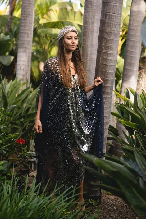 Jennafer Grace - Charlita Sequin Caftan 3 Jennafer Grace - Charlita Sequin Caftan
