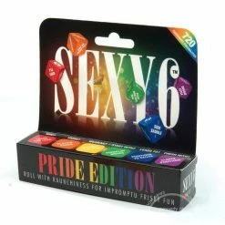 Trystology Sexy 6 Dice Game - Pride Edition