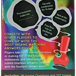 Trystology Potheads Against Sanity Card Game Adult Games, Journals + Coloring Books
