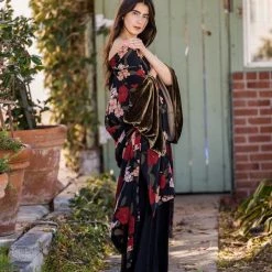 Jennafer Grace - Olive Blossom Canary Kimono Outerwear