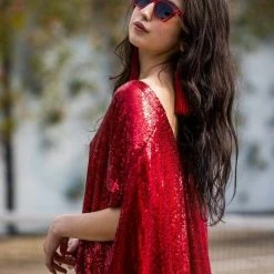 Dresses + Caftans Jennafer Grace - Ruby Sequin Caftan