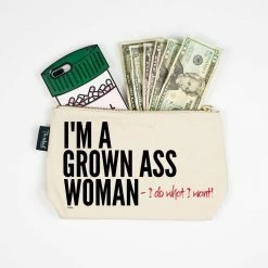 Twisted Wares - I'm A Grown Ass Woman Bitch Bag Toy Care, Cleaners + Storage