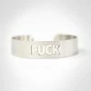 Twisted Wares - Fuck Men's Stainless Steel Bracelet Jewelry + Wearables