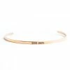 Twisted Wares - Good Shit Rose Gold Bangle