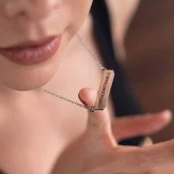 Jewelry + Wearables Twisted Wares - Unfuckwithable Gold Dainty Necklace