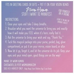 Warm Human - Stuff I Want To Manifest Charms Jewelry + Wearables