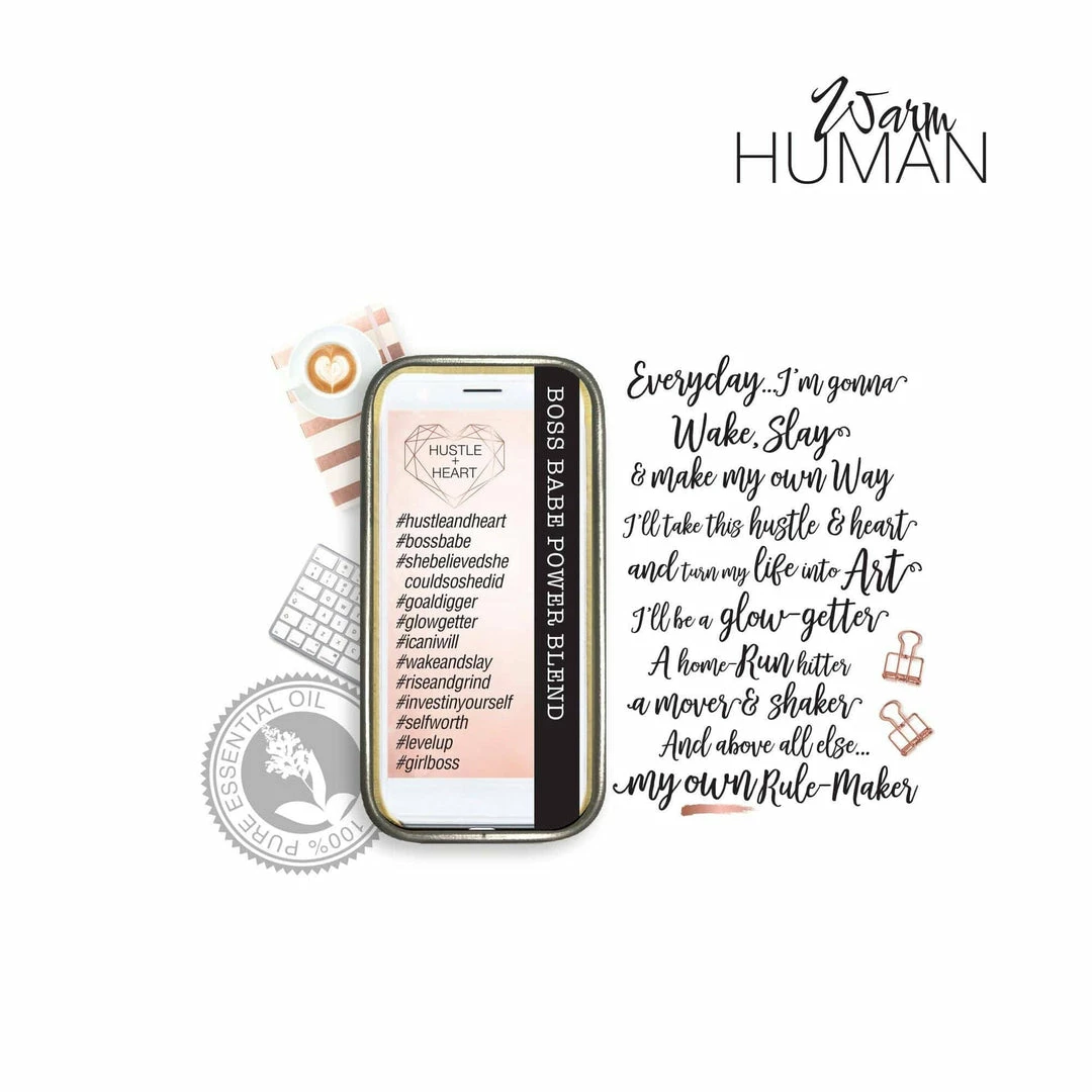 Warm Human - 100% Pure Essential Oil Solid Perfume Blends 9 Warm Human - 100% Pure Essential Oil Solid Perfume Blends