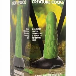 XR Brands Creature Dildo - Radioactive Reptile Dildos