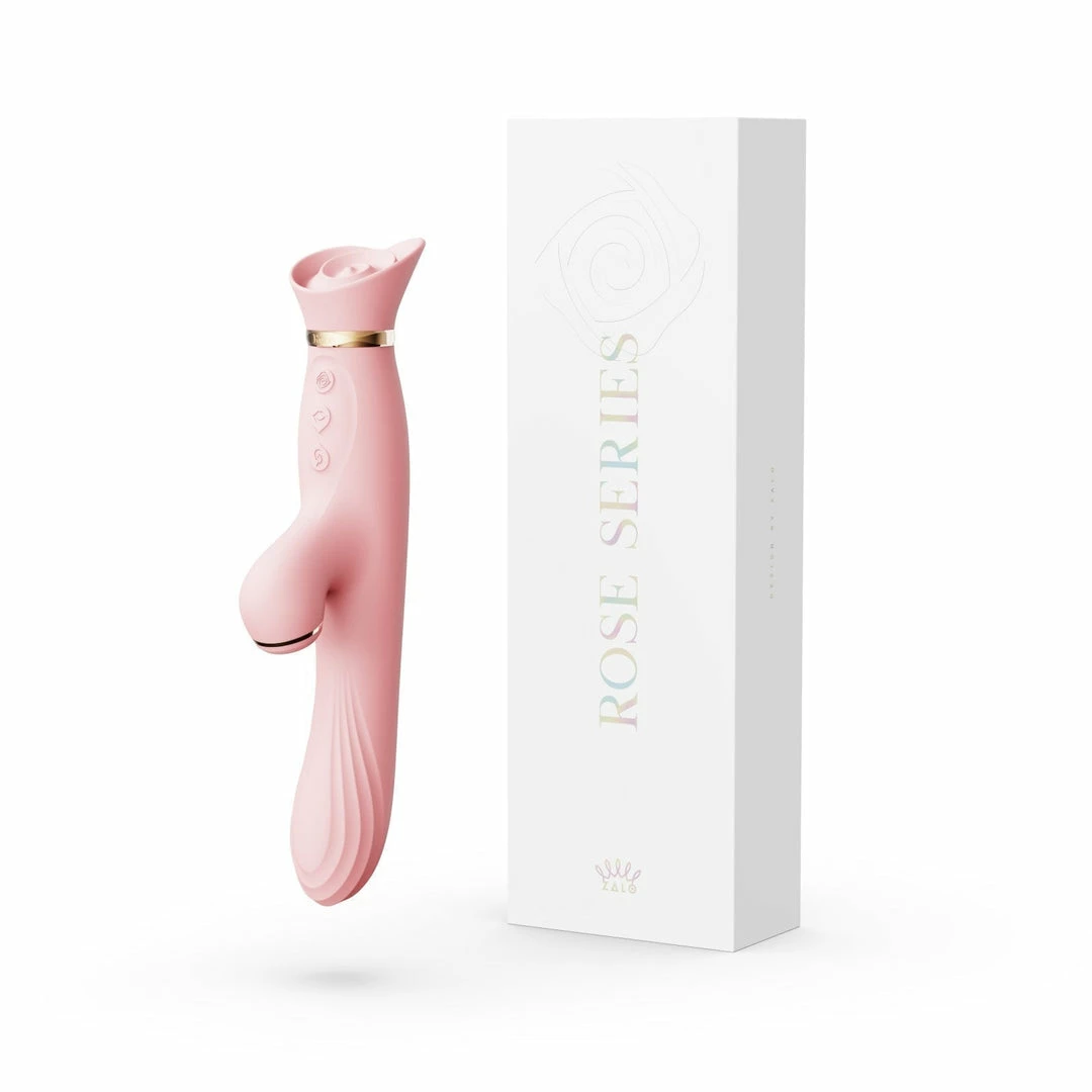 Zalo - Rose Rabbit Vibrator 5 Zalo - Rose Rabbit Vibrator